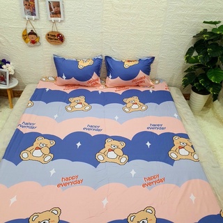 Bộ ga chun và 2 vỏ gối m6 2m ,m8 2m,2m*2m2