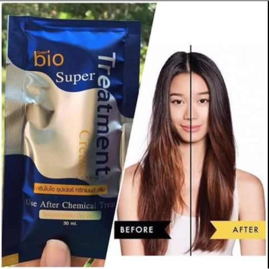 Ủ Tóc Bio Super Treatment Cream Thái Lan 30ml - Ủ tóc siêu mượt phục tóc hồi hiệu quả