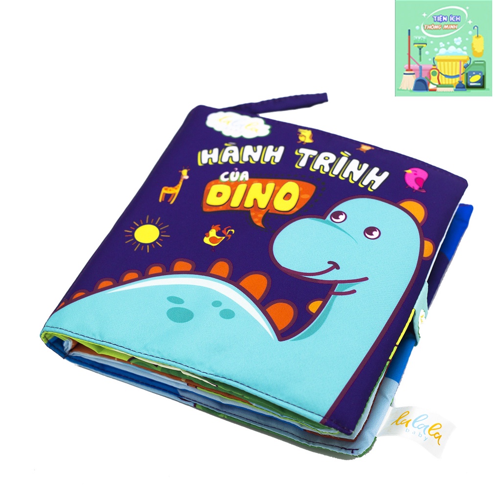 Sách vải Hành trình của Dino. Sách vải gây kích thích trí tưởng tượng cho bé - BB8