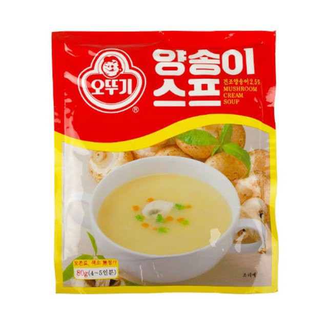 [Deal Giá Tốt] Súp Nấm  Hàn Quốc 80G 양송이 스프