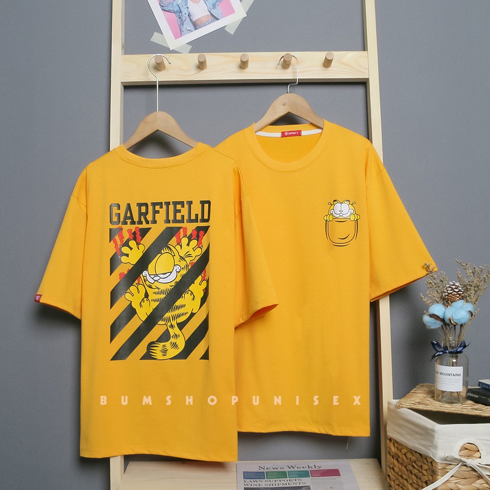 Áo Phông From Rộng Unisex - TTL850 - Hình Mèo Gaf Ngầu Lòi - Chất Thun Cotton Mềm Mát - Hình Thật - Bum Shop Unisex