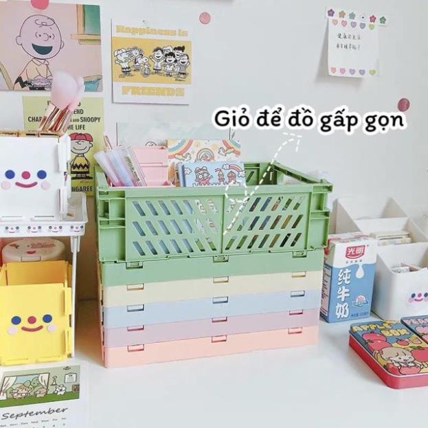 Hộp nhựa đa năng lưu trữ đồ dùng học tập, đồ dùng cá nhân kích thước 25*17cm H163