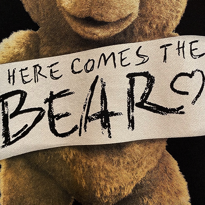 Áo Nỉ Cổ Tròn SWITER BEAR In 5D Siêu Nét Fom Rộng Dáng Thụng Phong Cách Trẻ Trung