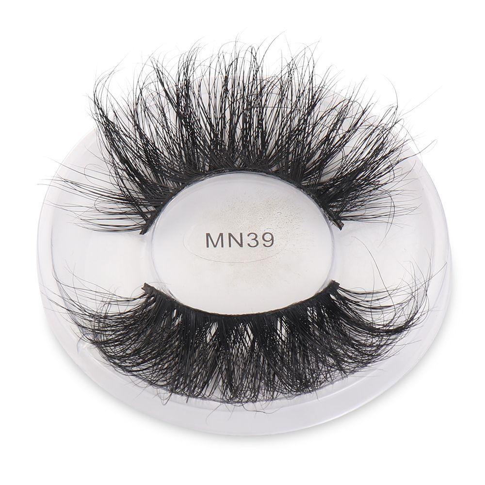 1 Cặp Lông Mi Giả MIH SKONHED 100% Lông Chồn 3D Thời Trang Dành Cho Nữ