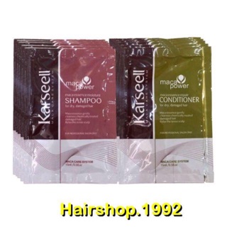 Bộ Dầu gội xả phục hồi siêu mềm mượt Karseell 15ml