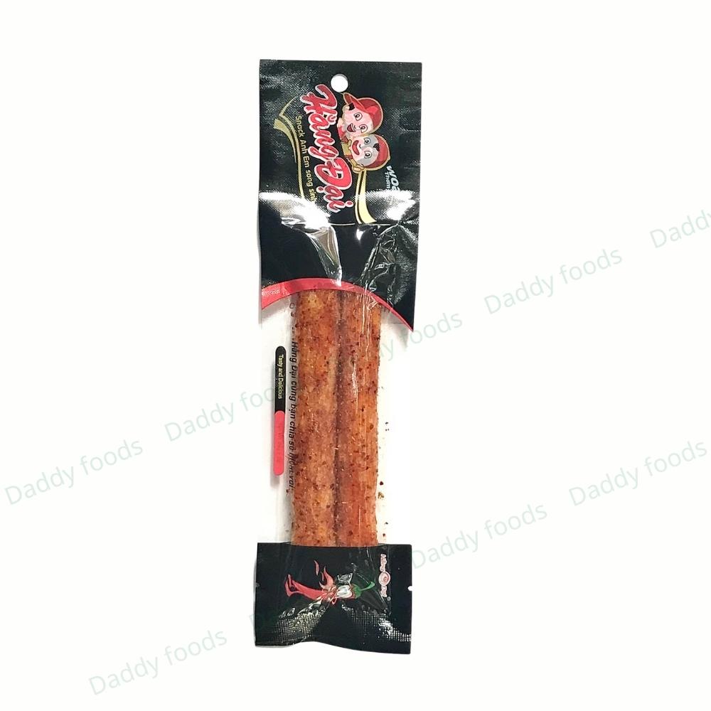 10 gói Bim Bim sườn bò nướng cay ngon, thương hiệu HẰNG ĐẠI, ăn thoải mái không biết chán