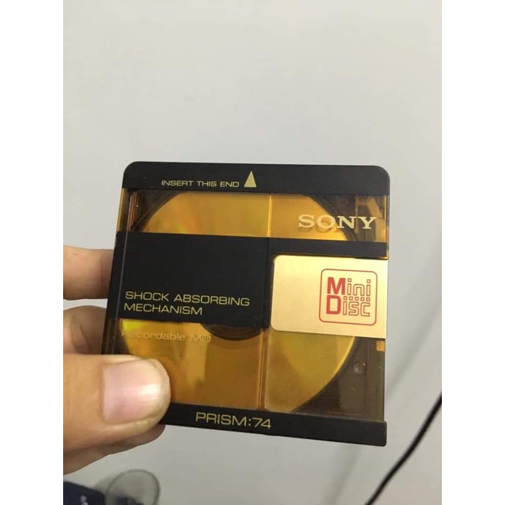 [MDX] Đĩa Trắng MD Sony Gold có hộp