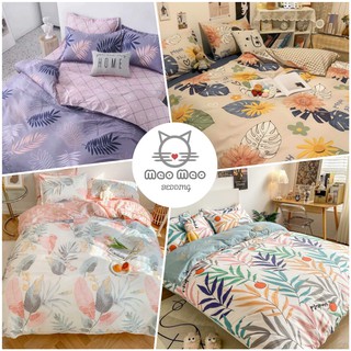 Bộ chăn ga gối poly cotton Hàn Quốc, Bộ chăn ga gối 5 món, Bộ chăn ga gối 4 món