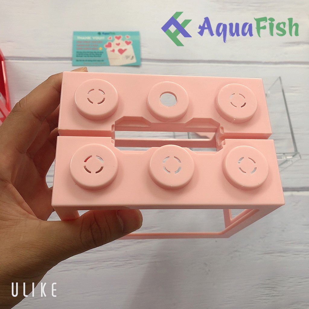 Bể Cá Lego Mini Để Bàn Siêu Đẹp (nhiều màu lựa chọn)