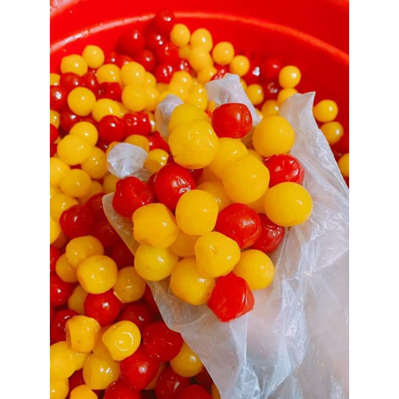 300gr mứt cherry vàng đỏ