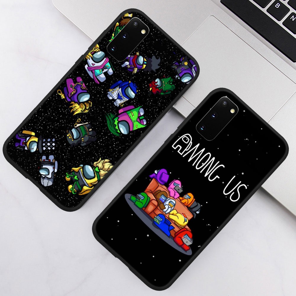 Ốp điện thoại in hình trò chơi Among Us 28SA cho Samsung Galaxy A30S A20S A20E A10S A30 A20 A10 A9 A8 A7 Plus