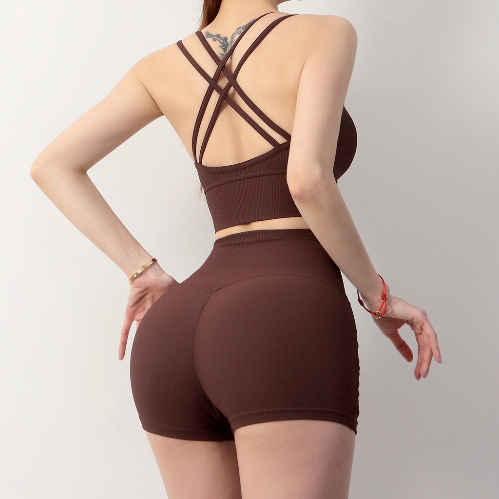 Áo ngực thể thao ANRAN chất liệu mỏng chống sốc chống chảy xệ thời trang cao cấp cho nữ