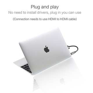 Cáp chuyển đổi USB-C 3.1 Type C sang HDMI hỗ trợ 4K