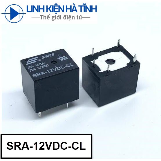 Original Songle relay SRA  SRA-05VDC-AL-CL SRA-12VDC-AL-CL SRA-24VDC-AL-CL 20A 5 chân SRA