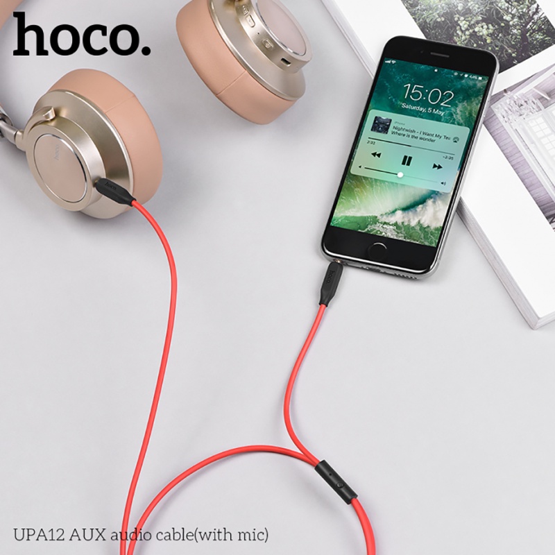 Dây cáp âm thanh HOCO. AUX 3.5mm thích hợp cho mi cờ rô