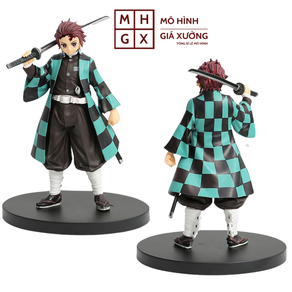 Mô hình Kimetsu No Yaiba figure Demon Slayer Kamado Tanjirou cao 16 cm- figure thanh gươm diệt quỷ