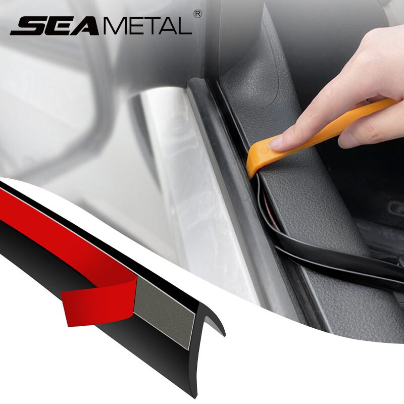 Dải dán đóng kín khe cửa sổ xe hơi SEAMETAL bằng cao su chống ồn cách nhiệt chống chịu thời tiết tiện lợi