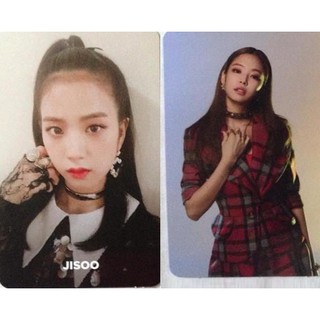 Card Jisoo + Jennie album Square Up