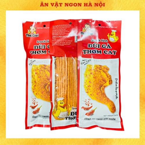 Combo 02 Gói Đùi Gà Thơm Cay Ngon Ngon Đồ Ăn Vặt Ngon Cổng Trường