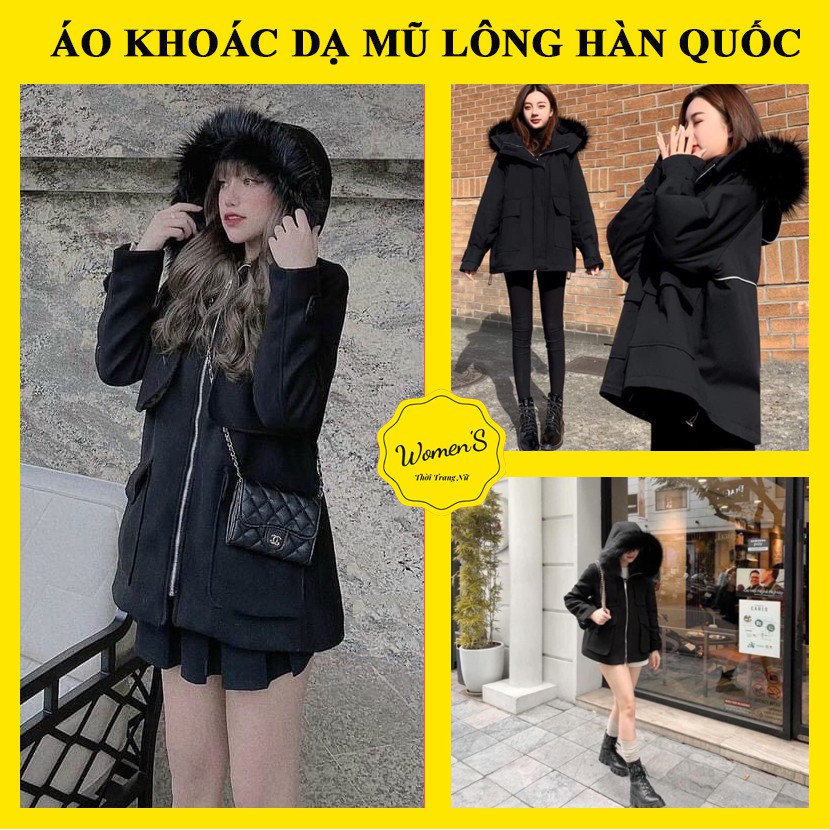 ÁO KHOÁC DẠ LÔNG NỮ MŨ ĐEN, TÚI NẮP HÀNG CAO CẤP (CÓ ẢNH VÀ VIDEO) | BigBuy360 - bigbuy360.vn