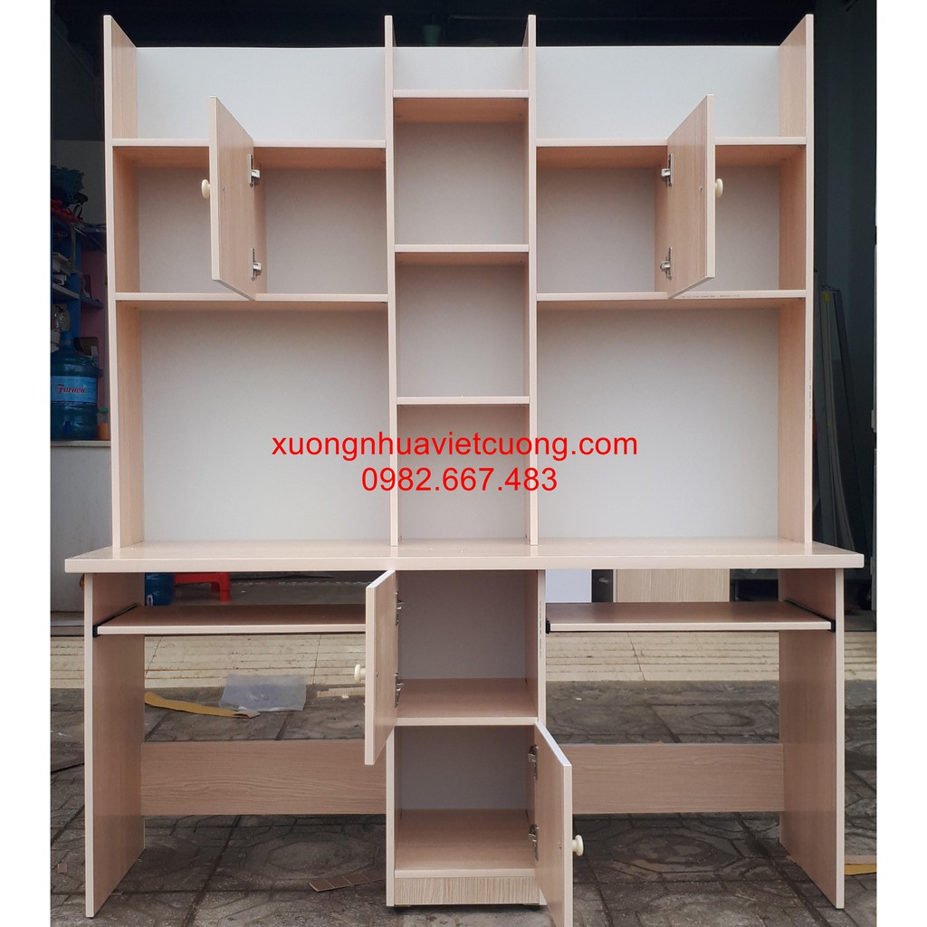 Bàn học đôi 1,6m nhựa đài loan BHD203 - Hà Nội | BigBuy360 - bigbuy360.vn