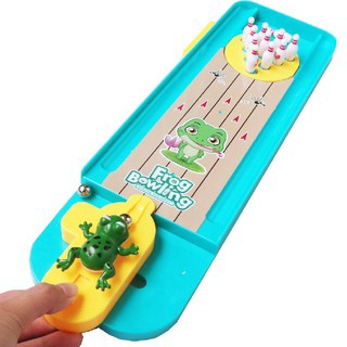 Ếch bắn bowling, ếch bắn bi