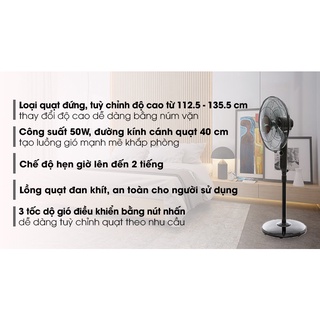 Quạt đứng Midea FS40-15Q