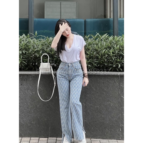 Áo phông cổ tim tay ngắn nữ Sammivnxk💋Áo thun cổ tim nữ tay hến💋[freeship] | BigBuy360 - bigbuy360.vn