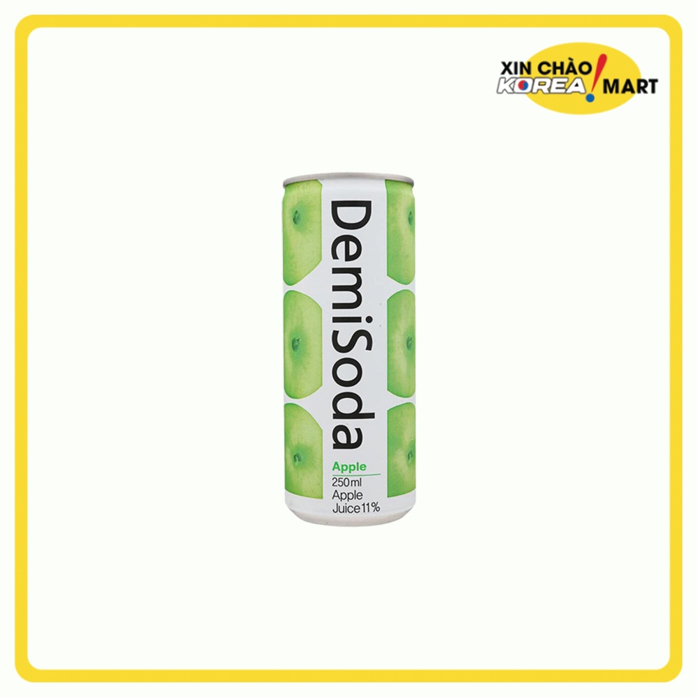 Nước Ngọt Hàn Quốc Demisoda Táo Xin Chào Korea Mart