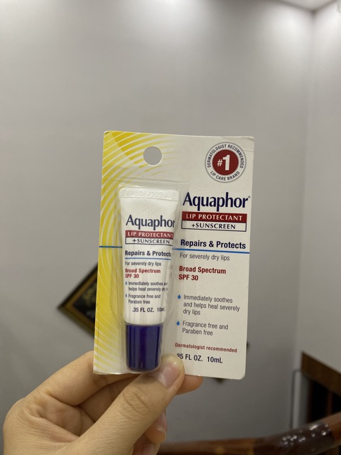 SON DƯỠNG MÔI AQUAPHOR LIP REPAIR HÀNG MỸ XÁCH TAY
