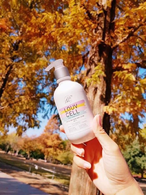 SỮA DƯỠNG THỂ KÍCH TRẮNG LOUV CELL CRYSTAL WHITENING BODY LOTION SPF 5