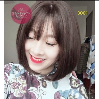 Tóc giả ngắn cúp cao cấp - 3001