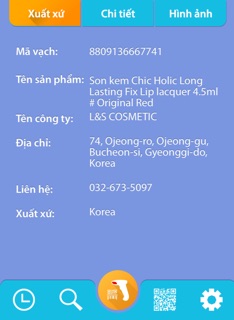 Son kem lì CHIC HOLIC