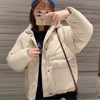 Áo phao nữ túi hộp - Order Sale 10-12 ngày