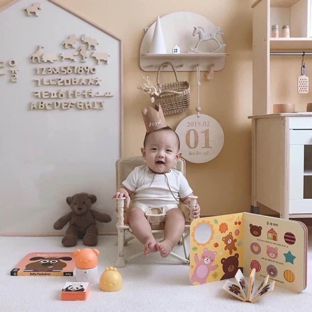 Ghế ăn dặm Hoo Baby