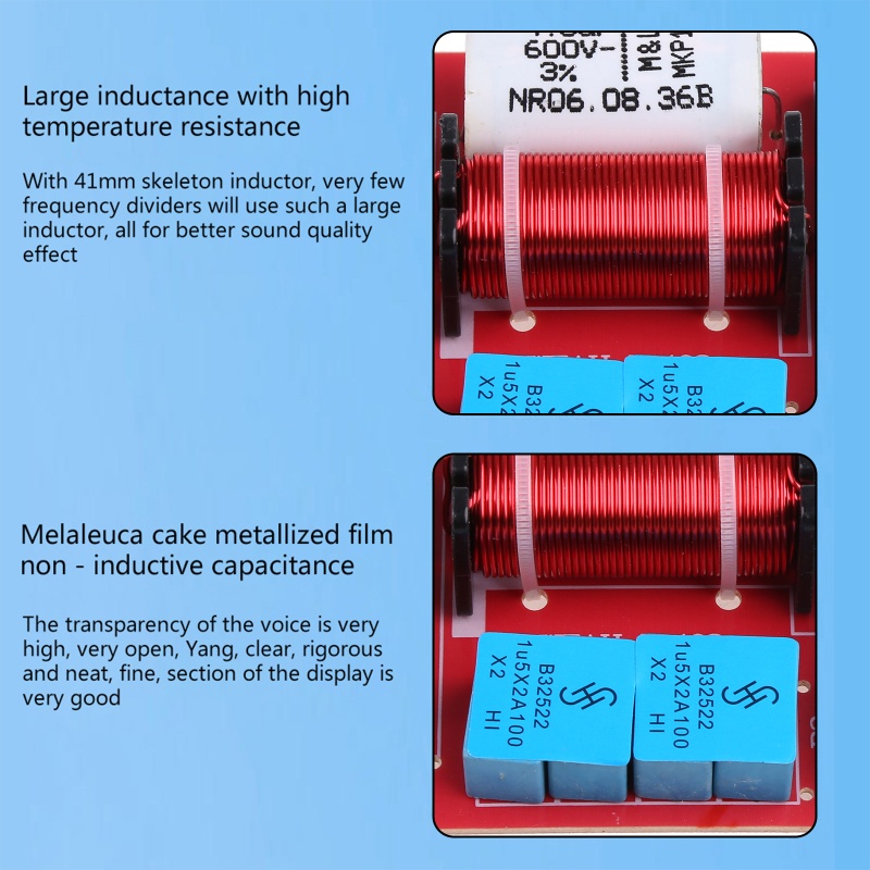 Dụng Cụ Chia Tần Số Âm Thanh Hifi 100w Mini Dành Cho Loa DIY