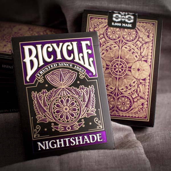 Bicycle Nightshade Playing Cards Club 808 Deck USPCC Poker Magic Card Games Magic Tricks Props