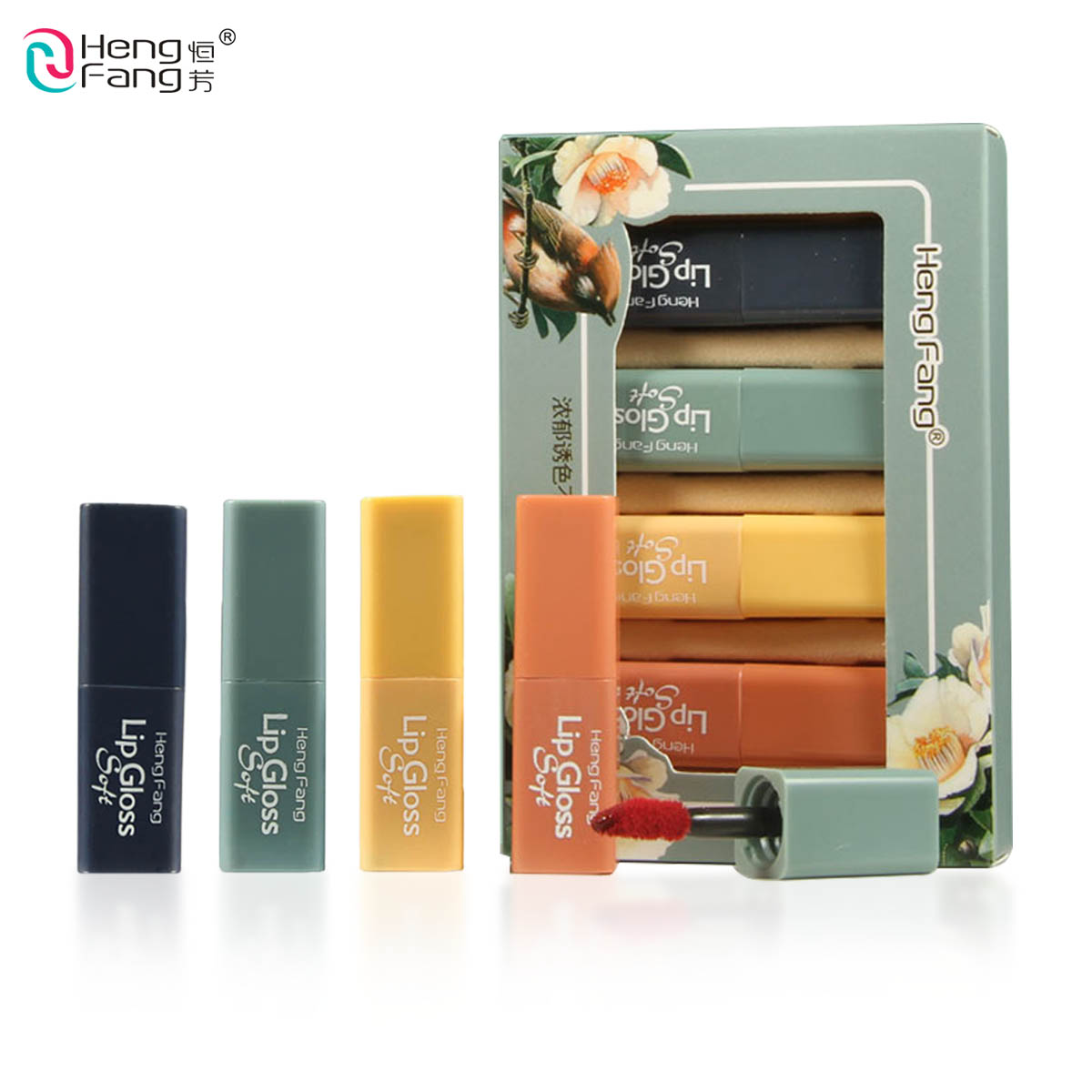 Bộ son môi mini dưỡng ẩm lâu trôi HengFang H7050 | BigBuy360 - bigbuy360.vn