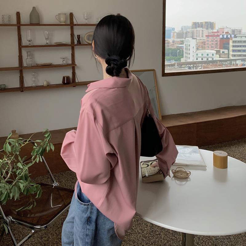 Áo Sơ Mi Dài Tay Vải chiffon áo sơ mi JL-CX-17