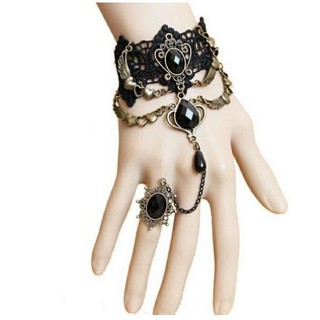 Vòng tay choker đính đá quý phái