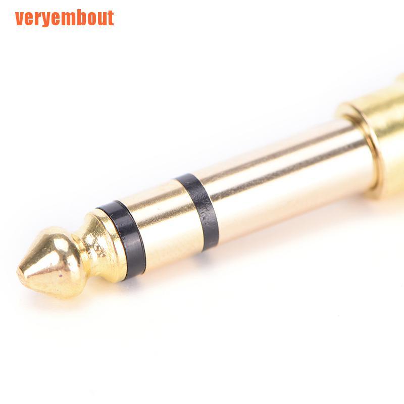 Giắc Cắm Âm Thanh 6.5mm 1 / 4 &quot;Male Sang 3.5mm 1 / 8&quot; Female