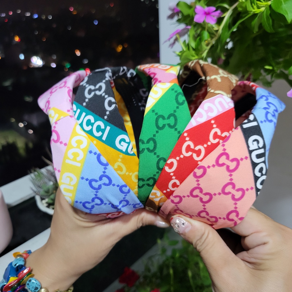 Bờm Tóc Turban Hàn Quốc, Băng Đô Cài Tóc Bằng Vải Siêu Đẹp Cho Nữ Và Bé Gái