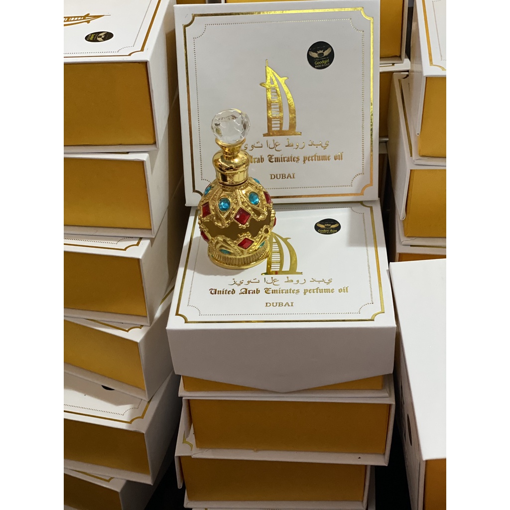 💟 SIÊU SALE 💟  Tinh dầu nước hoa Dubai chai đính đá vương miệng 15ml 💟
