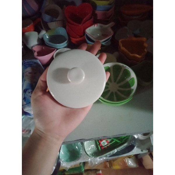 Thố sứ, nắp sứ 0,5l nồi nấu cháo chậm bear (bộ nồi bear 1,6l)