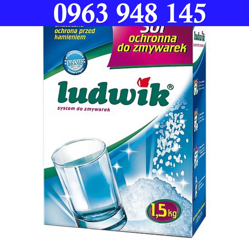 Muối rửa chén bát Ludwik set 3kg