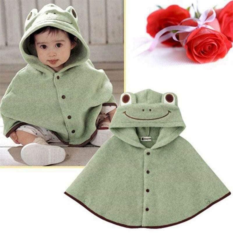 Áo choàng ếch vịt dâu