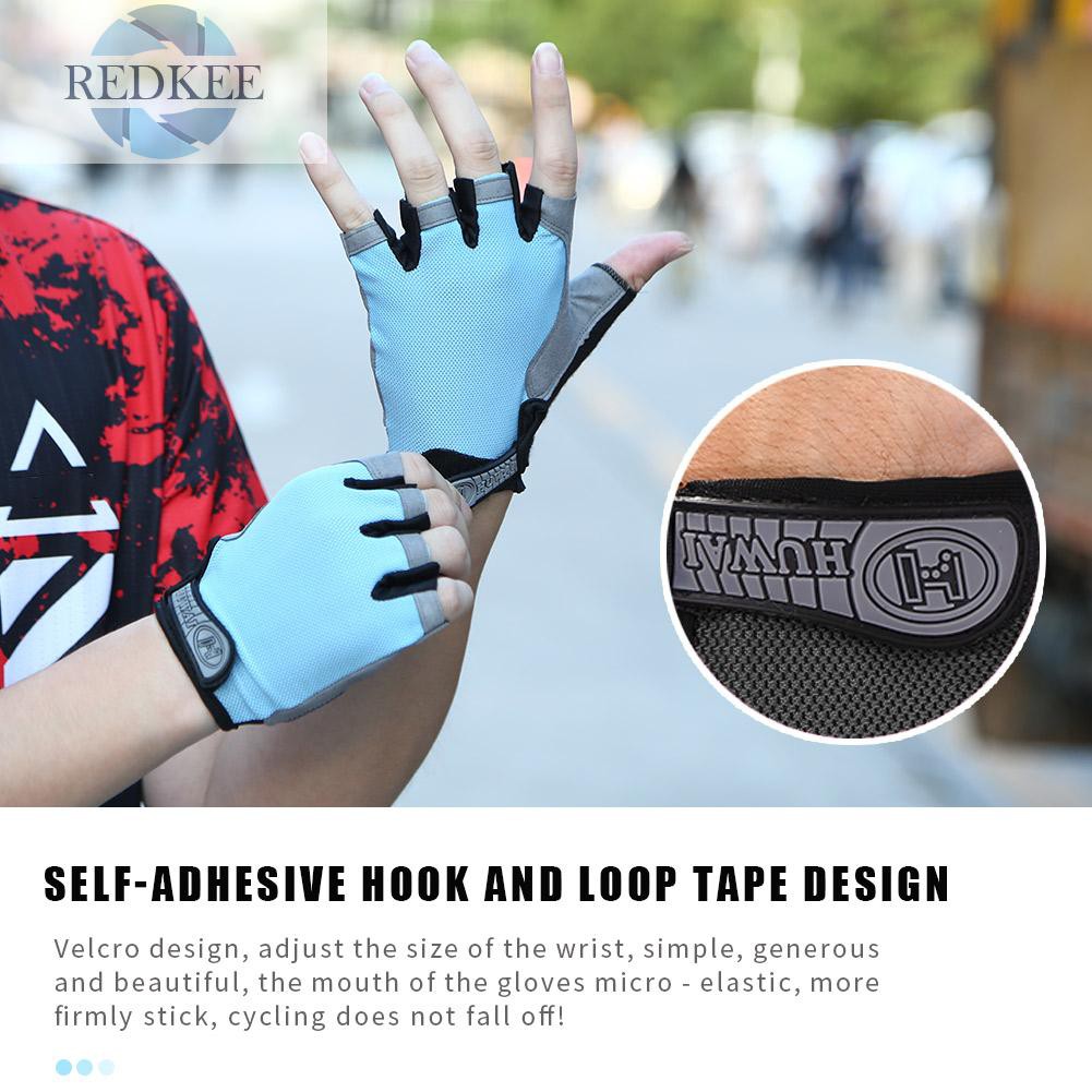 Găng Tay Thể Thao Hở Ngón Chống Trượt