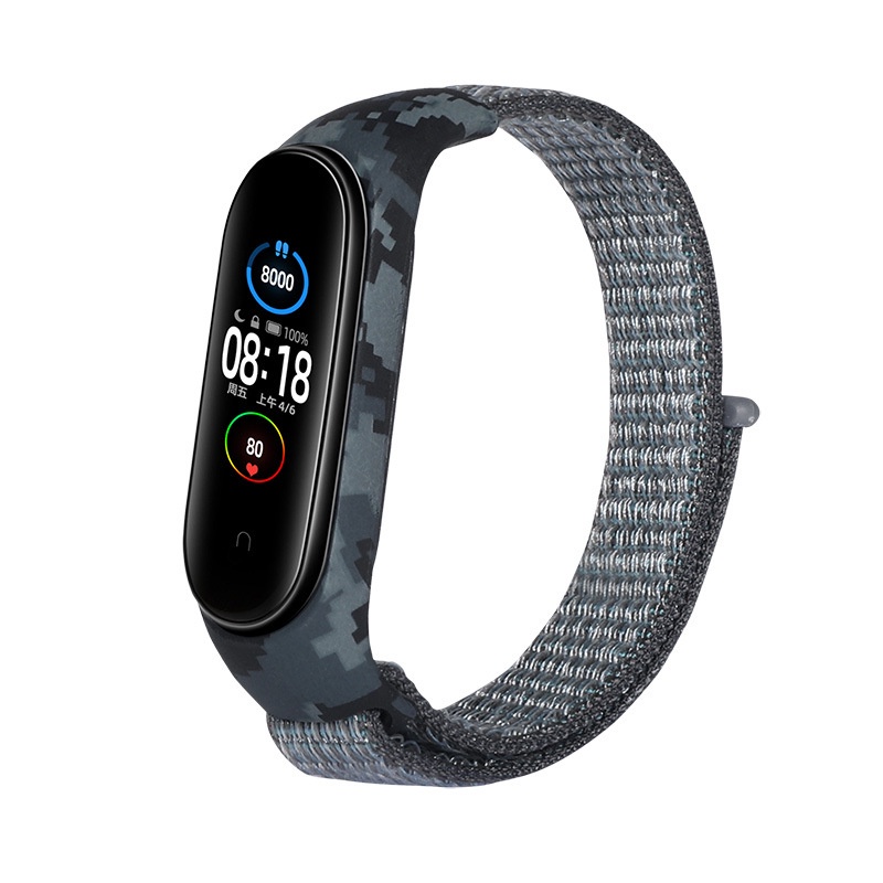 Dây Đeo Thay Thế Chất Liệu Silicon Màu Trơn Cho Xiaomi Mi Band 6/5/4/3 4/3 6/5