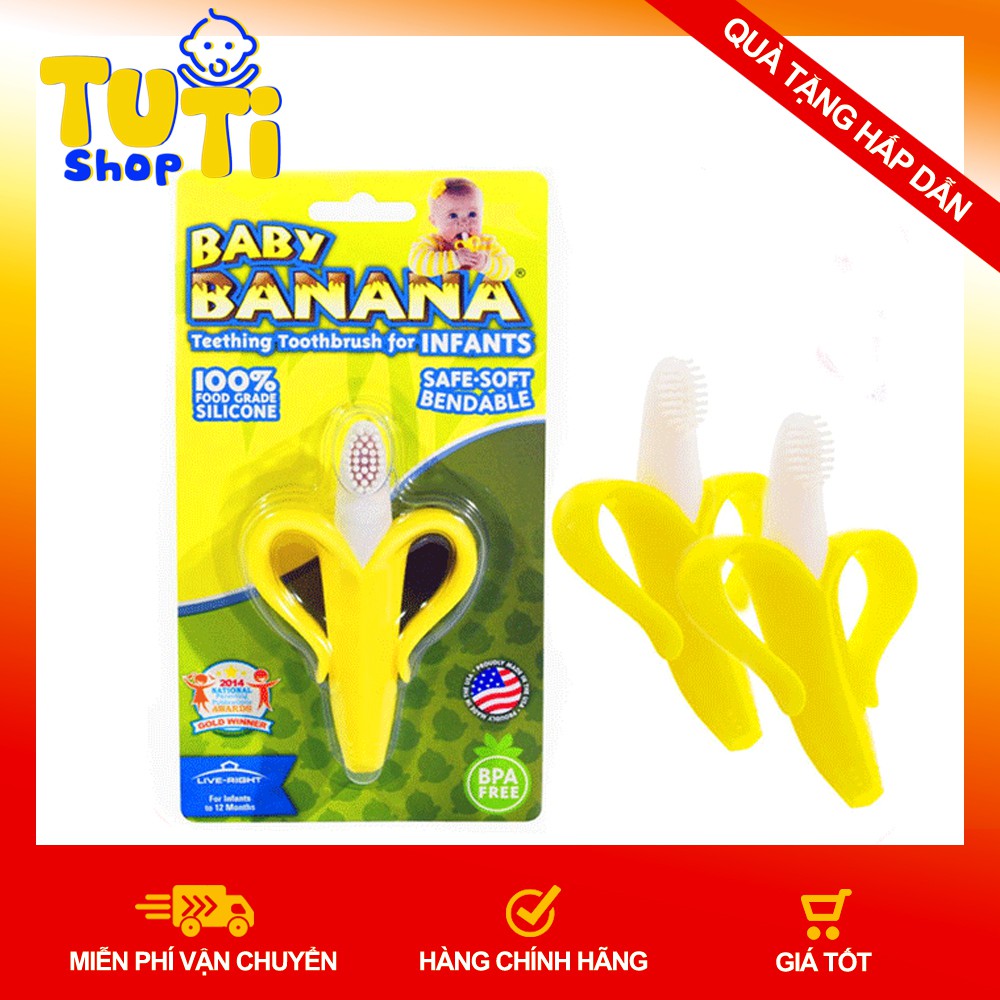💖💖BIG SALE💖💖 Gặm Nướu Hình Chuối Baby Banana Cao Cấp Cho Bé