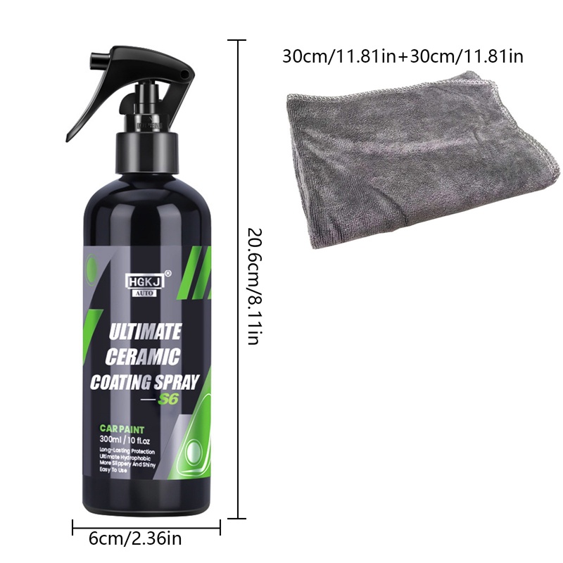 Dung Dịch Phủ Nano 9H Chăm Sóc Đánh Bóng Xe Ô Tô HGKJ S6